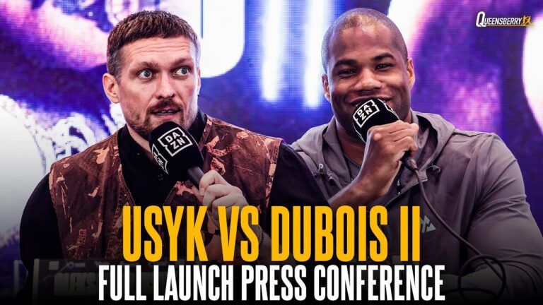 Oleksandr Usyk vs Daniel Dubois 2 LIVE Press Conference | UNDISPUTED Heavyweight Championship 🥊