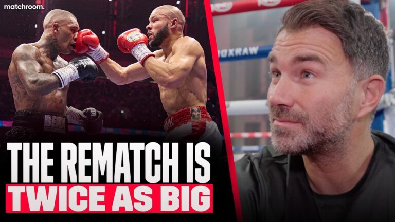 EDDIE HEARN: “Eubank Jr vs Benn REMATCH in September” | Matchroom Boxing