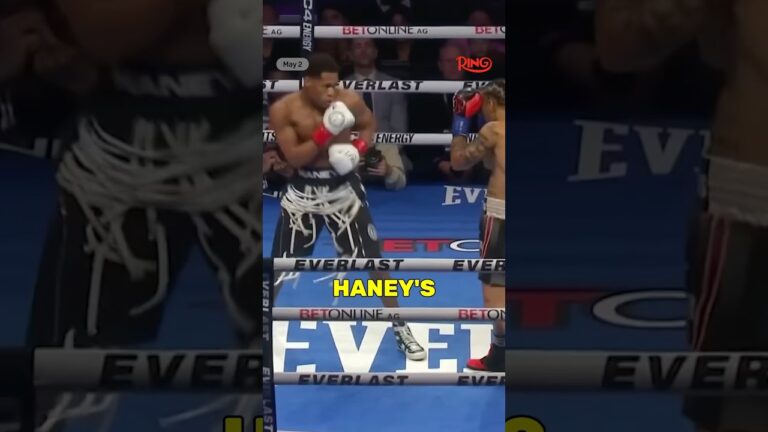 Haneyâ€™s World Class Jab 👊