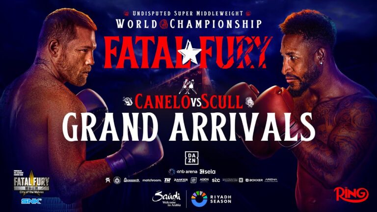 Canelo Alvarez vs William Scull Grand Arrivals LIVE | Super-Middleweight UNDISPUTED #RiyadhSeason