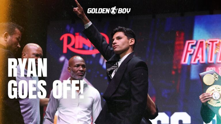 Ryan Garcia goes off on the Haney's!