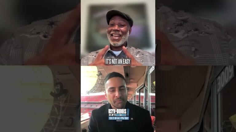 Lennox Lewis predicts British history to be made at Wembley 😮🔥