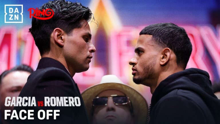 RYAN GARCIA VS ROLLY ROMERO | Press Conference Face Off