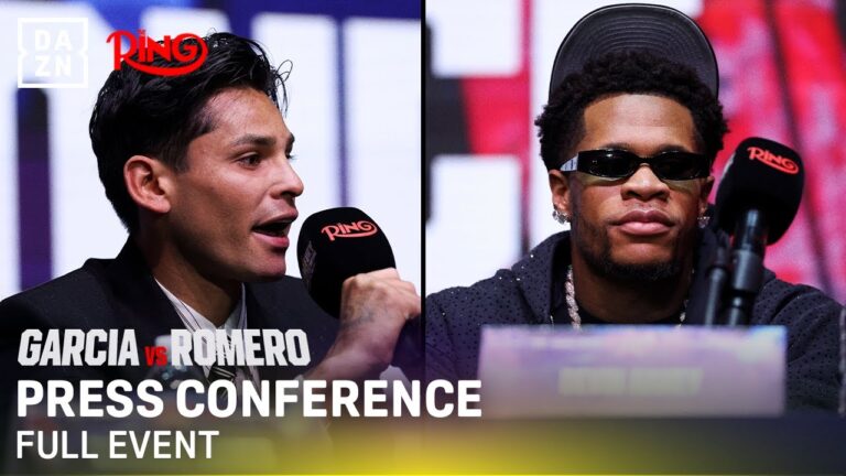 RYAN GARCIA VS ROLLY ROMERO | Final Press Conference