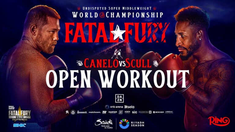 Canelo Alvarez vs William Scull Open Workout LIVE | Super-Middleweight UNDISPUTED #RiyadhSeason