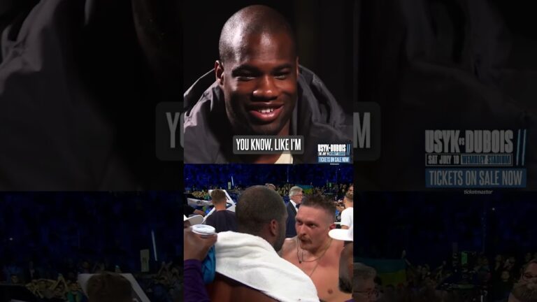 Daniel Dubois took that personally! 😤