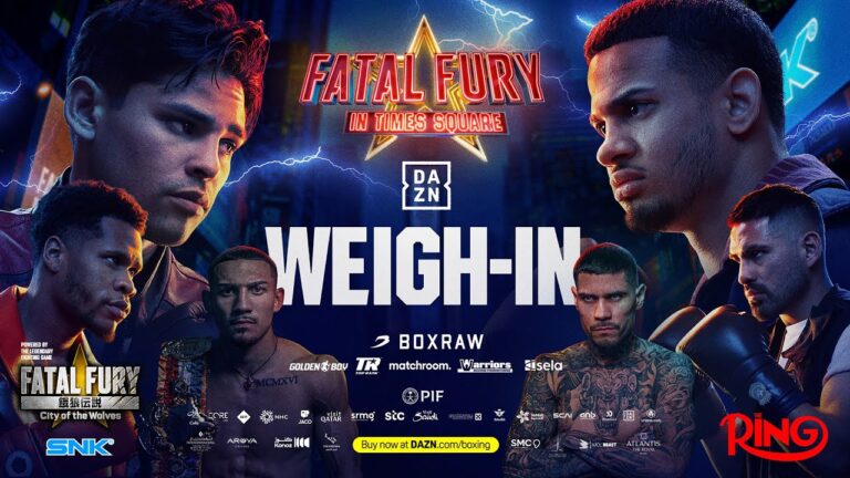 Weigh In: Ryan Garcia Vs Romero, Teofimo Lopez Vs Barboza, Devin Haney Vs Ramirez