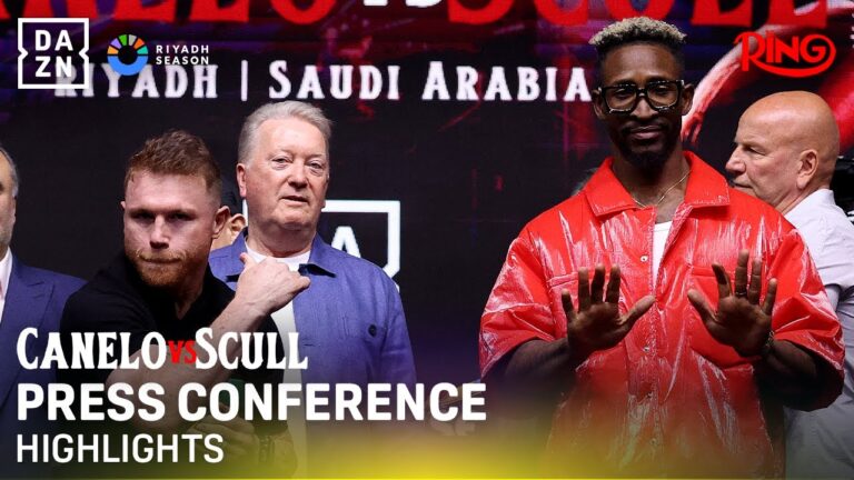 Canelo Alvarez vs. William Scull Press Conference Highlights
