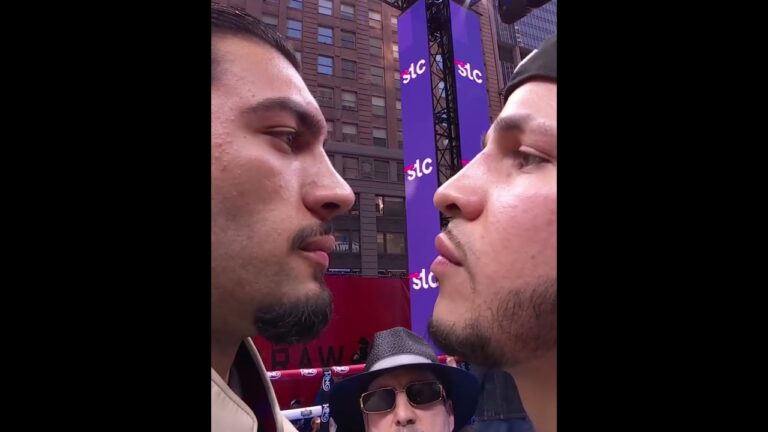 Hamzah Sheeraz & Edgar Berlanga Face Off For First Time 🔥