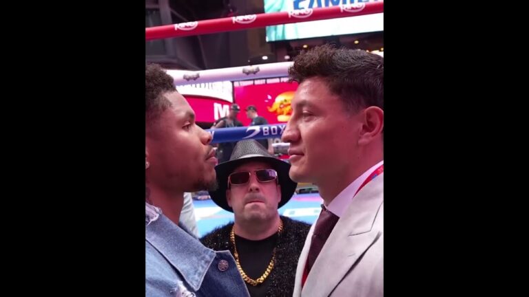 First Face Off: Shakur Stevenson Vs William Zepeda