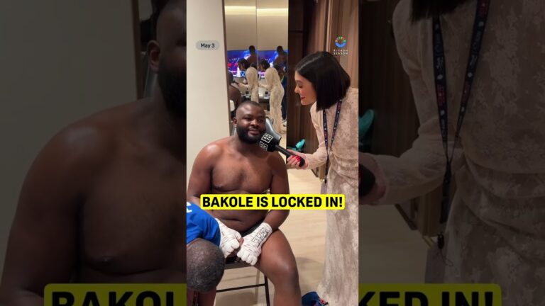 Bakole is dialed in 🔒🔥