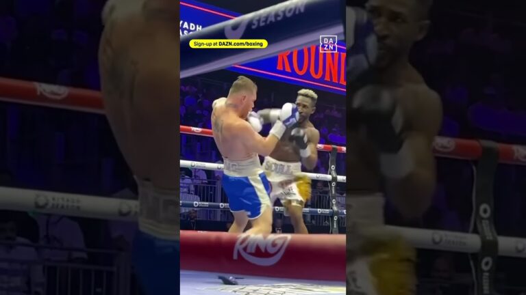 That left hook from Canelo was nasty 👊🔥