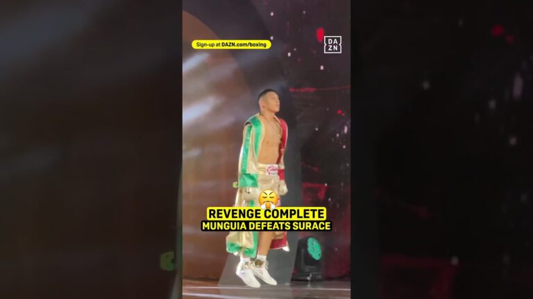 Jaime Munguia got his REVENGE 😈 #shorts