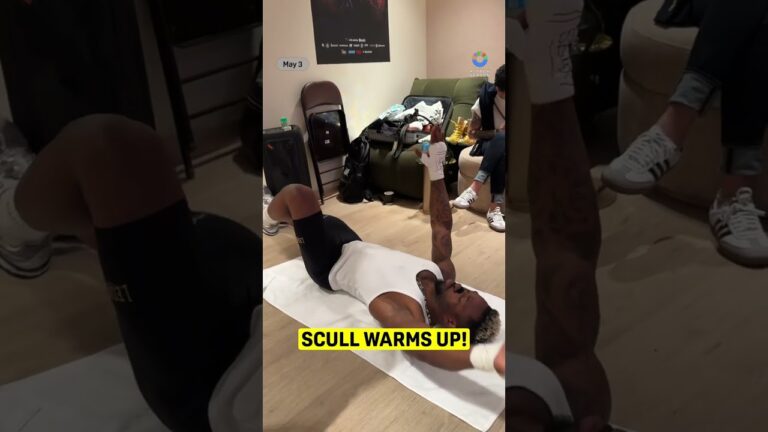 William Scull getting ready for battle ⚔️🔥