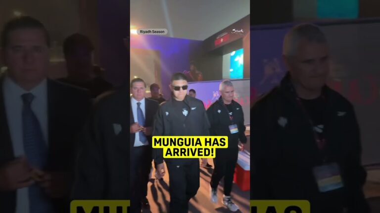 Jamie Munguia has arrived 🔥