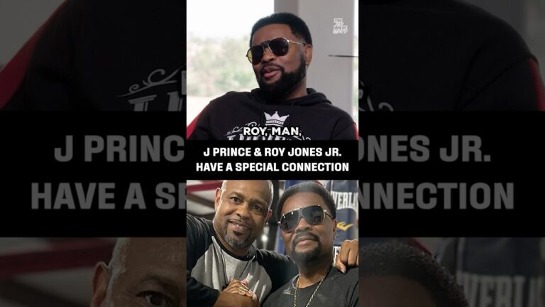 The J Prince & Roy Jones Jr connection runs deep 🤝  #boxing