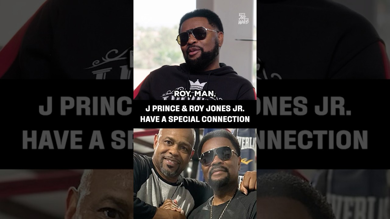 The J Prince & Roy Jones Jr connection runs deep 🤝  #boxing
