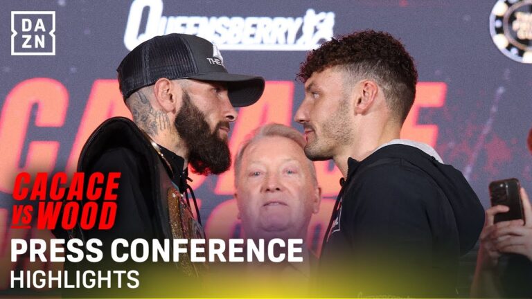 Anthony Cacace vs Leigh Wood | Press Conference Highlights