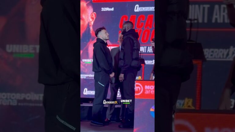 Respect at the face off, but on Saturday Owen Cooper and Chris Kongo go to WAR 🤝⚔️