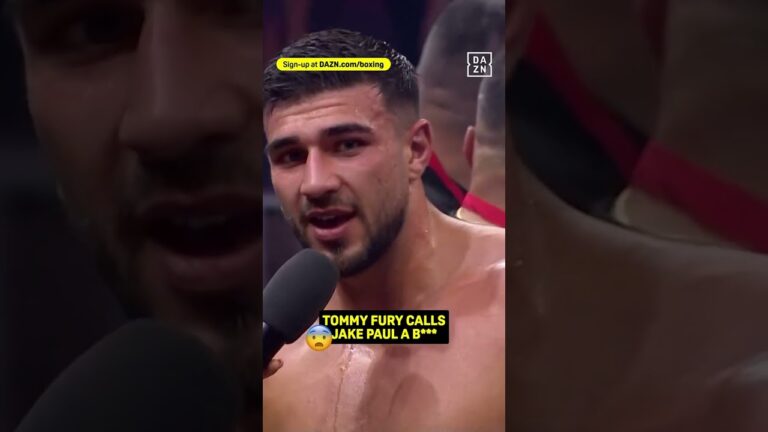 Tommy Fury calls out Jake Paul! 😳