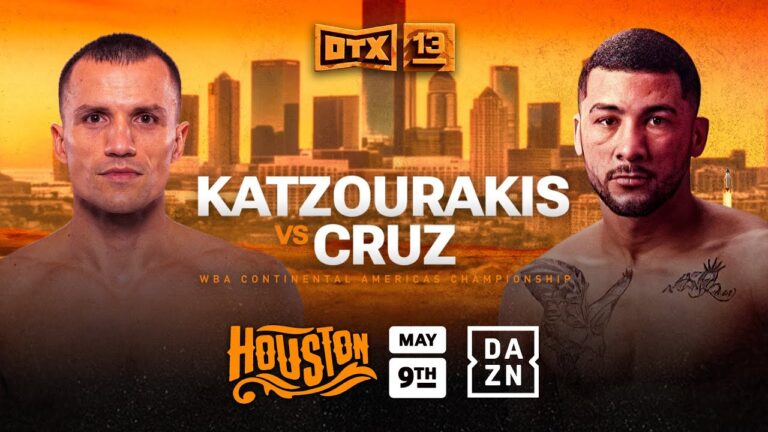ANDREAS KATZOURAKIS VS. ROBERTO CRUZ FIGHT NIGHT LIVESTREAM