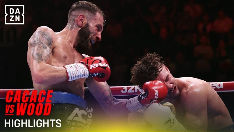 ANTHONY CACACE VS LEIGH WOOD | FIGHT HIGHLIGHTS