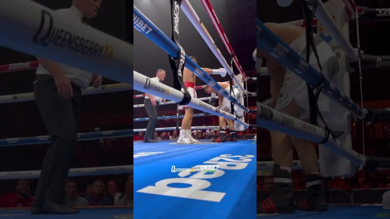 on point 😮‍💨 Sam Noakes gets the stoppage win in Nottingham🔥