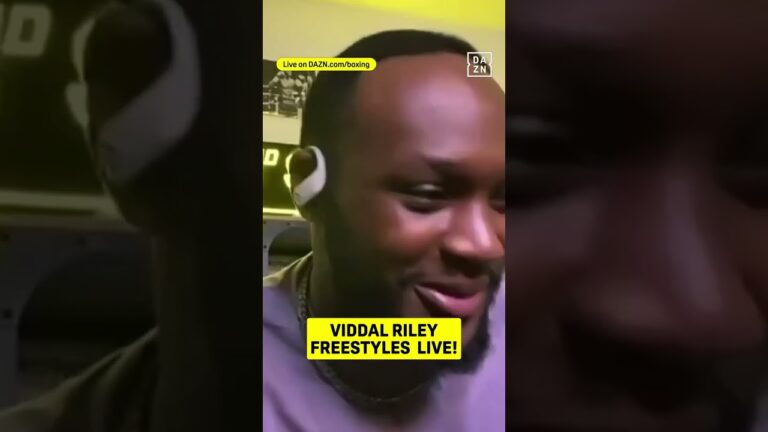 Viddal does it all 🥊🎙️