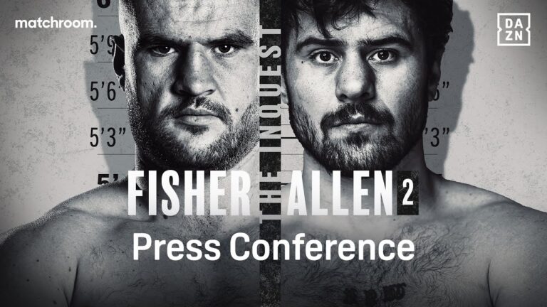 JOHNNY FISHER VS. DAVE ALLEN PRESS CONFERENCE LIVESTREAM