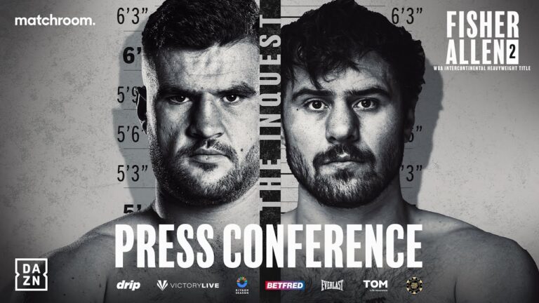 Johnny Fisher Vs Dave Allen 2: Final Press Conference