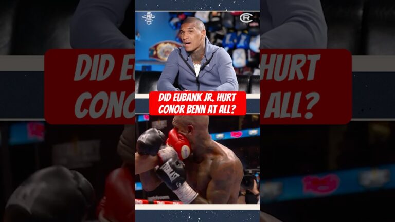 Did Chris Eubank Jr. hurt Conor Benn at all during their instant classic? 🤕 | Full ep on Ring Champs