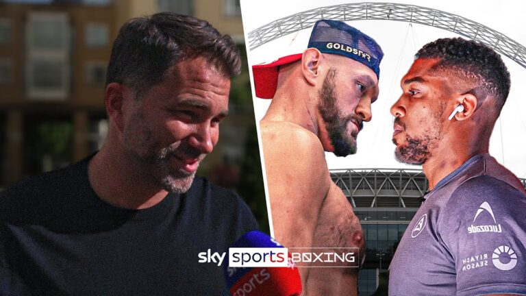 Eddie Hearn 'quietly confident' Anthony Joshua vs Tyson Fury WILL happen! 🤝