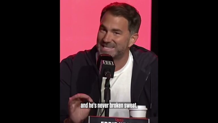 “I Put Shakur Stevenson On Same Level As Mayweather, Leonard & Whitaker” – Eddie Hearn