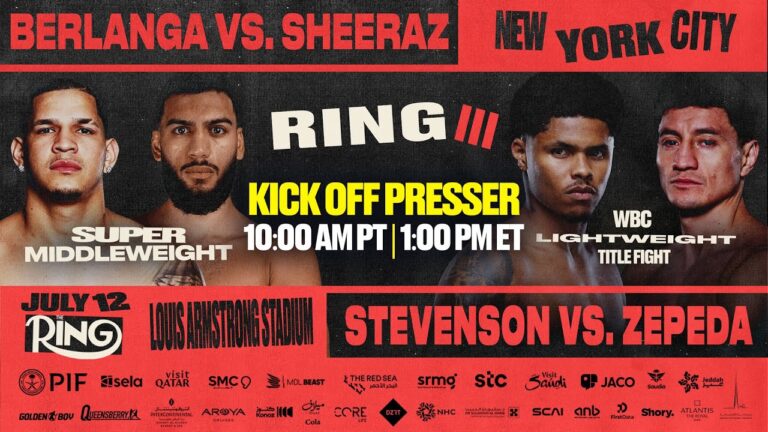 Kick off Presser | The Ring III: Massive Main Event Double Header