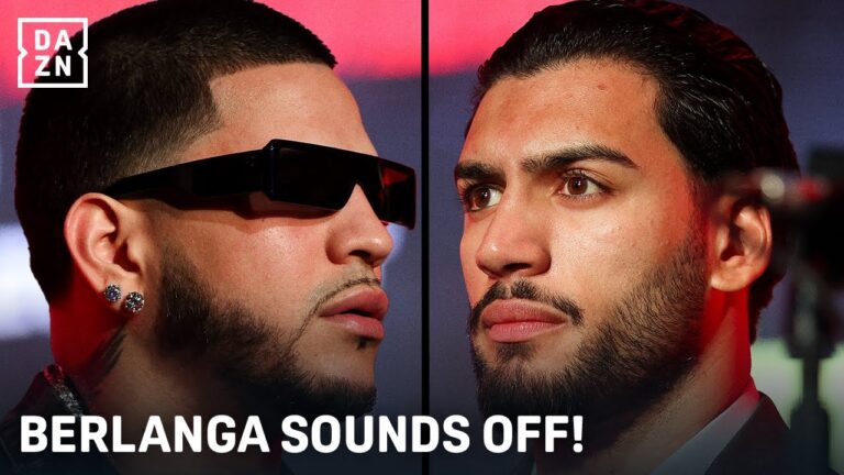 FIERY! Edgar Berlanga & Hamzah Sheeraz trade words!