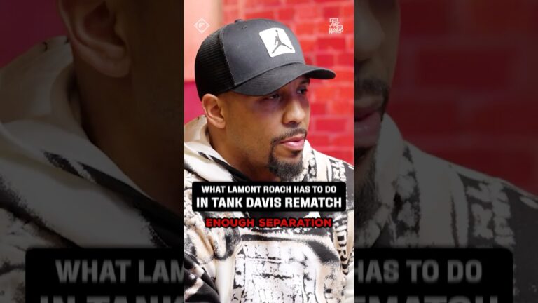 Lamont Roach knows what needs to be done to get the win over Tank in the rematch #boxing