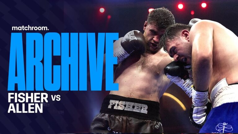 Johnny Fisher vs Dave Allen's First Fight In Full | Matchroom Boxing