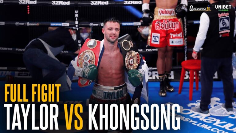 INCREDIBLE Josh Taylor DEMOLISHES Khongsong in ONE ROUND 😤 | FULL FIGHT
