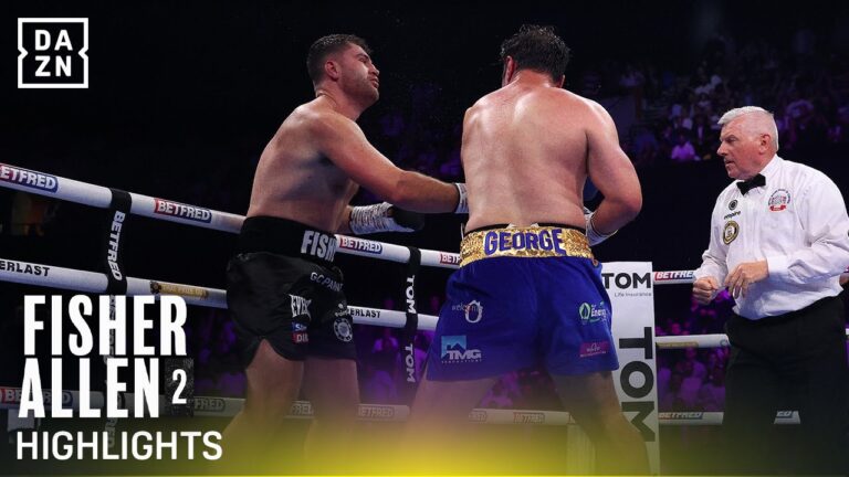 MASSIVE KO! Johnny Fisher vs. Dave Allen 2 Fight Highlights