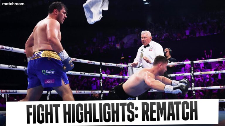 Dave Allen Knocks Out Johnny Fisher In Rematch 🤯 Fisher Vs Allen 2