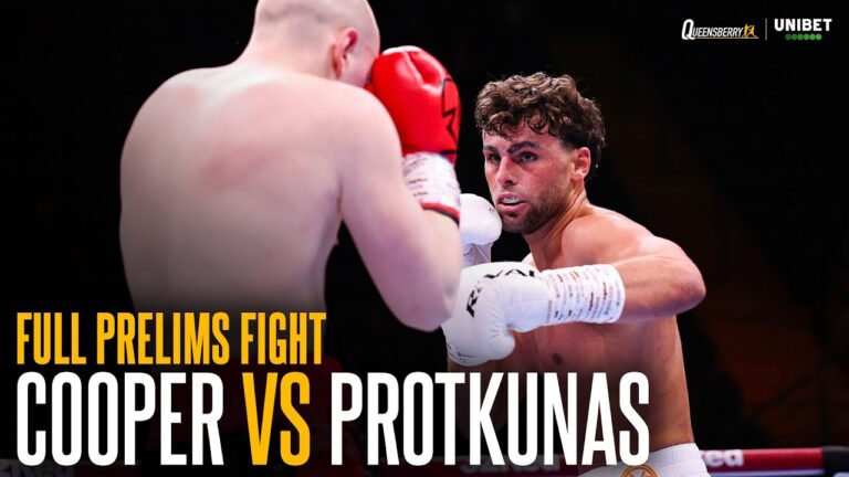 FULL FIGHT | Joe Cooper cruises to victory with confident performance against Protkunas 💥