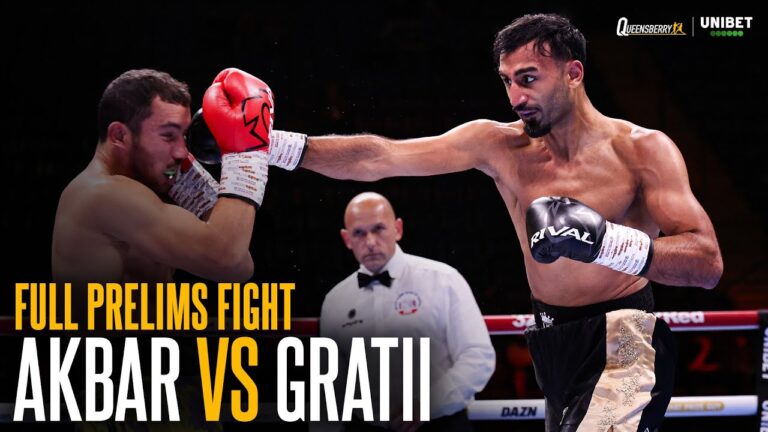 FULL FIGHT | Harris Akbar shines in professional debut  against tough opponent Octavian Gratii 💫
