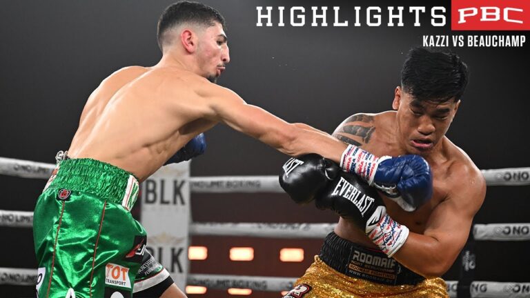 Kazzi vs Beauchamp HIGHLIGHTS: March 12, 2025