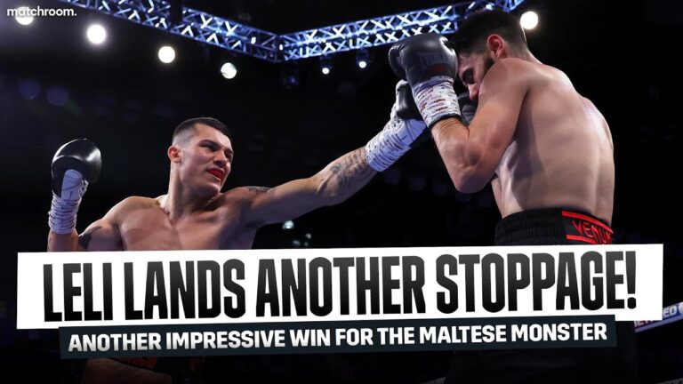 20-year-old prospect Leli Buttigieg vs Novak Radulovic | Full Fight | Matchroom Boxing