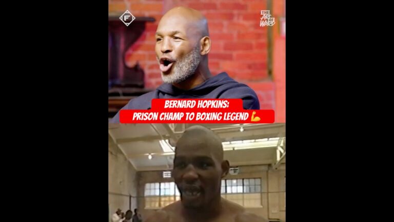 From prison champ to boxing legend 🥊 #boxing