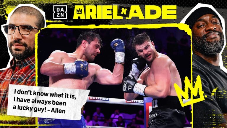 Dave Allen full interview with Ariel x Ade during THE BOXING SHOW EPISODE 27