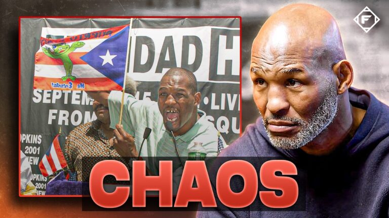 Why Bernard Hopkins threw the Puerto Rican Flag on the ground in front of FÃ©lix Trinidadâ€¦