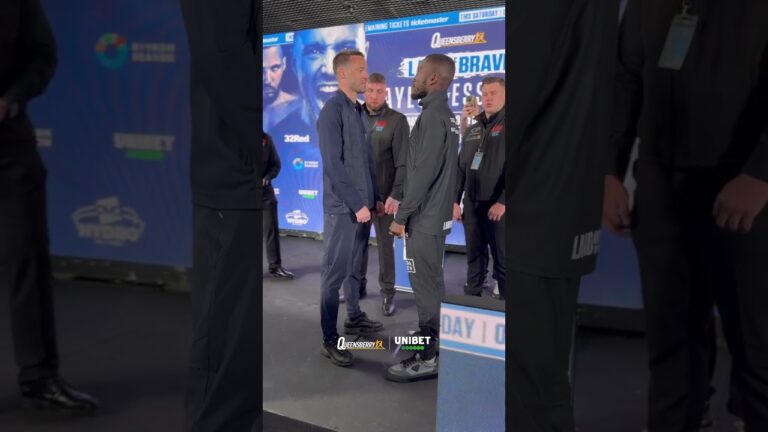 The former undisputed champion Josh Taylor faces off with the tough Ekow Essuman 😤