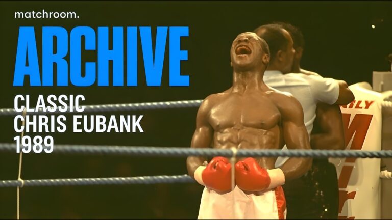Chris Eubank (Senior) vs Jean-Noel Camara | Full 1989 Fight | Matchroom Boxing