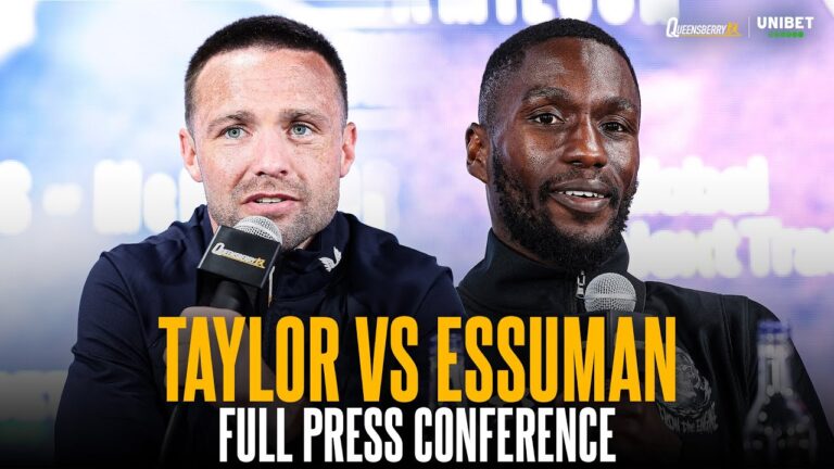 FULL PRESS CONFERENCE! Josh Taylor vs Ekow Essuman – Land of the Brave 🏴󠁧󠁢󠁳󠁣󠁴󠁿